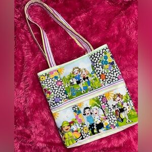 Handmade large tote bag